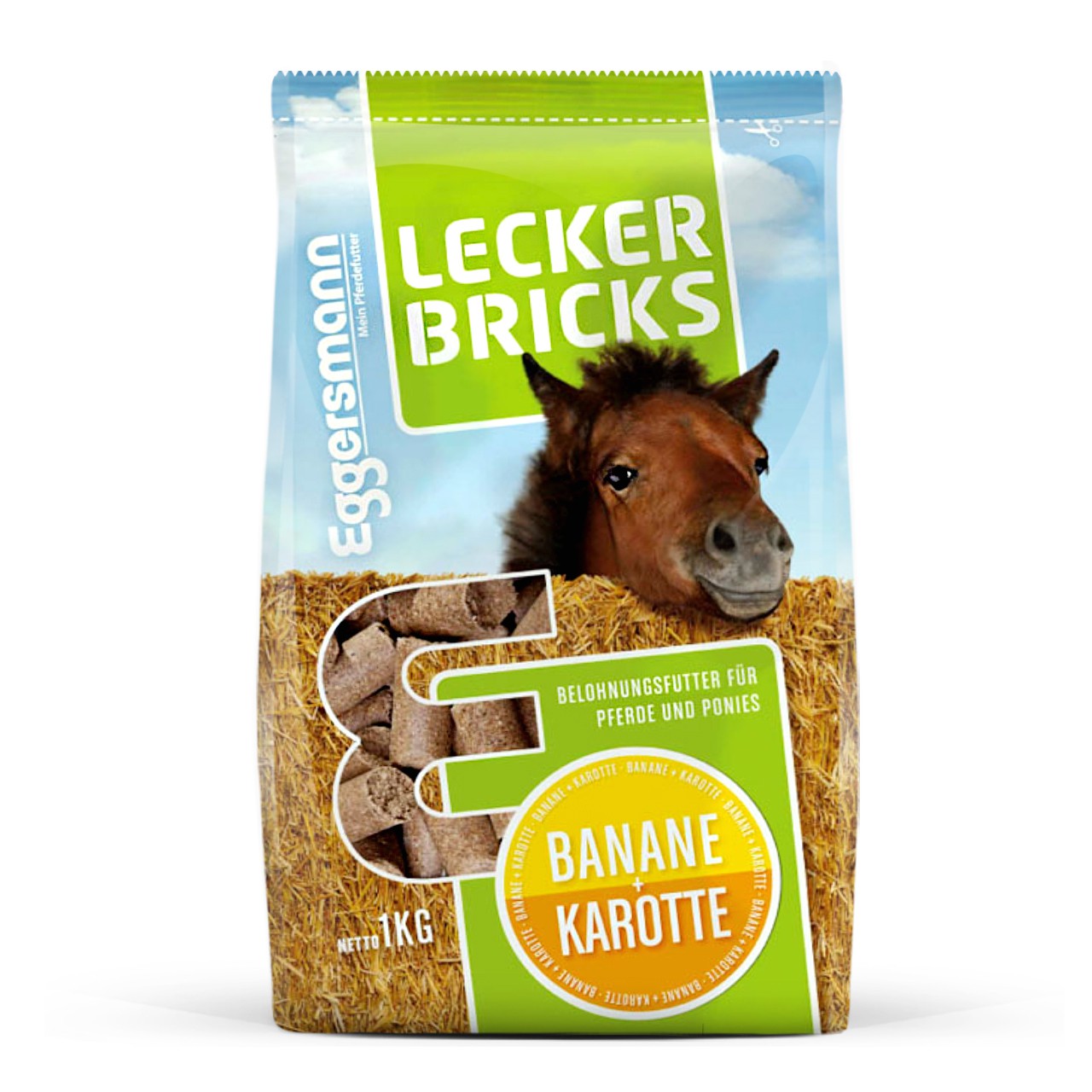 Lecker Bricks Banane + Karotte::Belohnungsfutter