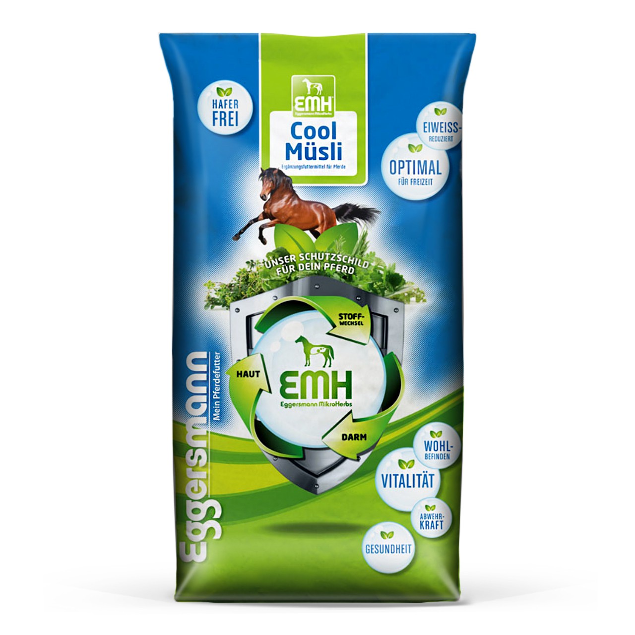 EMH Cool Müsli::Ergänzungsfuttermittel für Pferde und Ponys